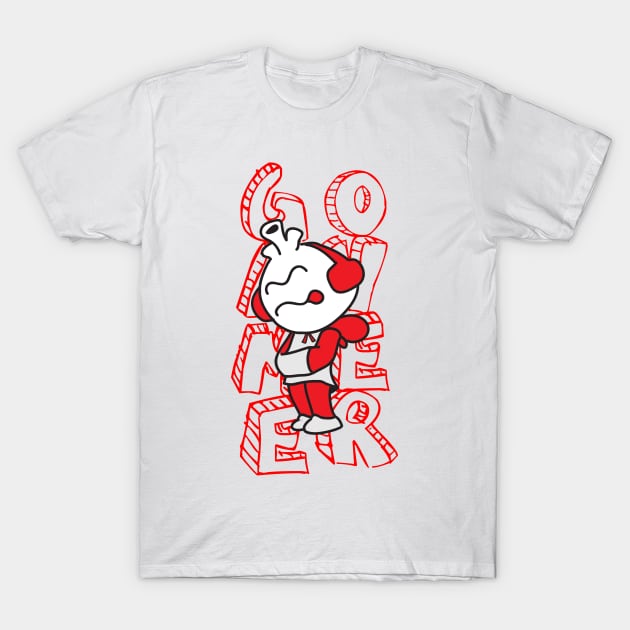 game over red T-Shirt by OmCantengan